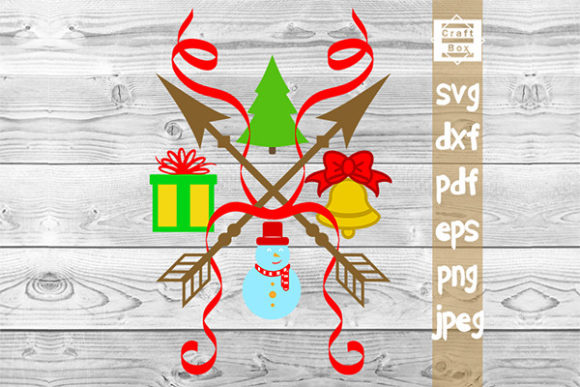 Christmas Logo Svg Graphics for Holiday Crafts