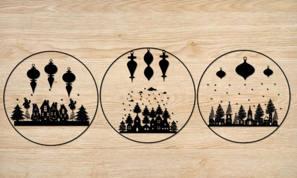 Christmas Scene Svg: Graphics for Holiday Crafts