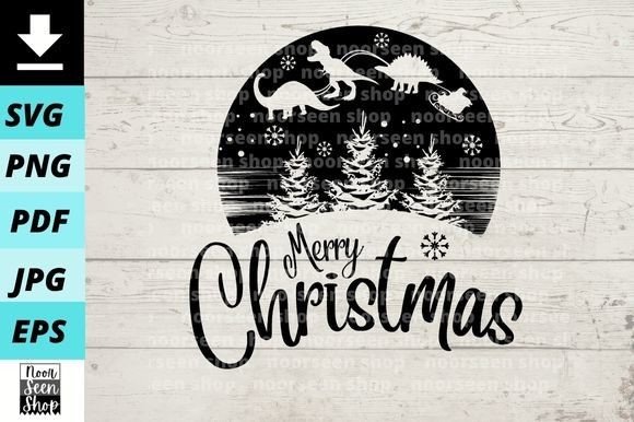 Merry Christmas Dinosaur Kids Shirt SVG Graphics Review