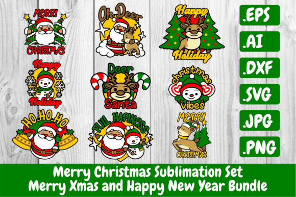 Merry Christmas Sublimation Set: Editorial Graphics Review