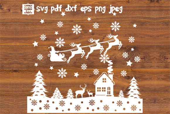 Winter Scene SVG Review for Embroidery Projects